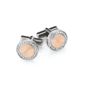 058.22P01.D15RG TeNo Steel Cufflinks