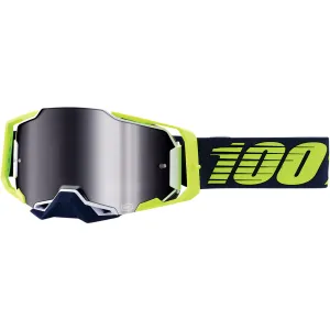 100% Armega Goggles - Deker - Silver Mirror 50721-252-08