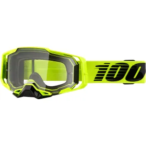 100% Armega Goggles - Nuclear Citrus - Clear 50700-356-02