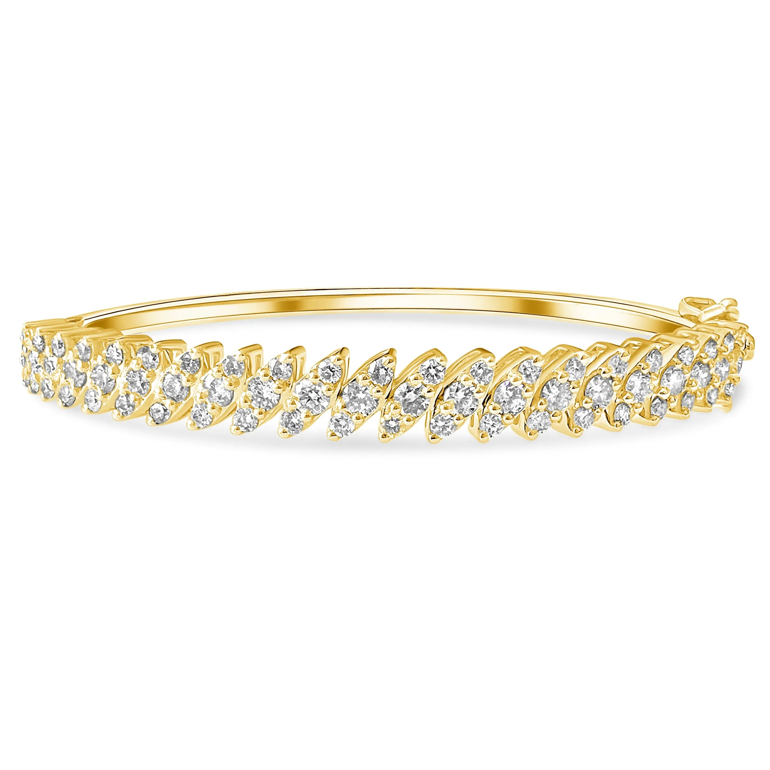14KT Gold Diamond Luxe Seda Bracelet