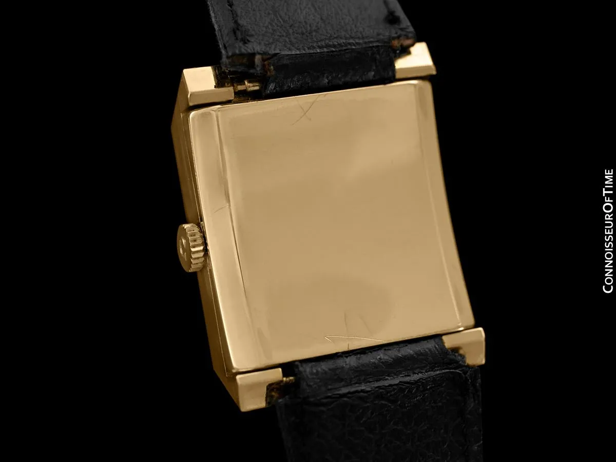 1971 Omega De Ville Mens Automatic "Super Emerald" Modern Watch By Andrew Grima - 18K Gold Plated