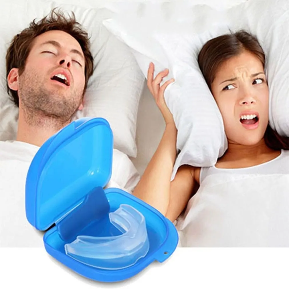 2 Pack -Snore Chin Strap & MouthGuard