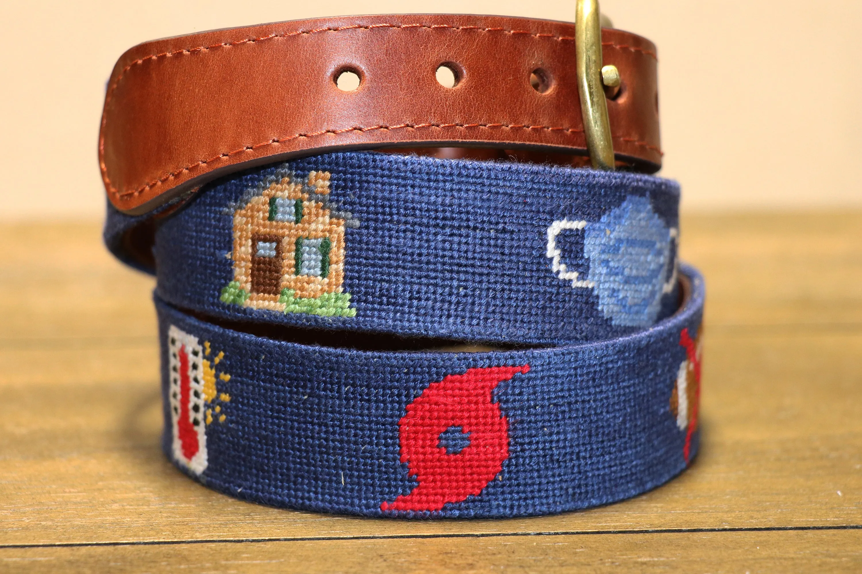 2020 Life Belt Needlepoint Belt