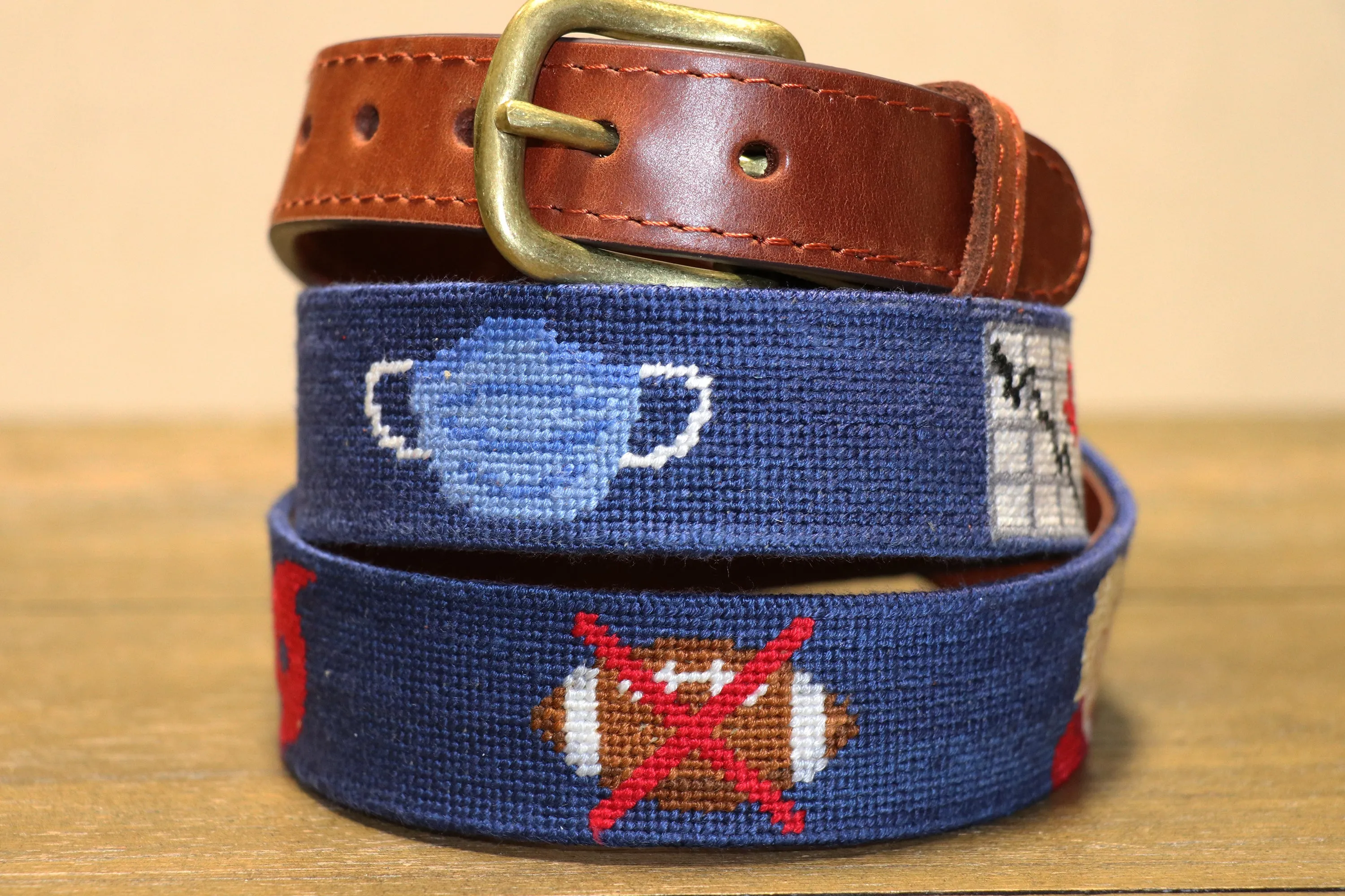 2020 Life Belt Needlepoint Belt