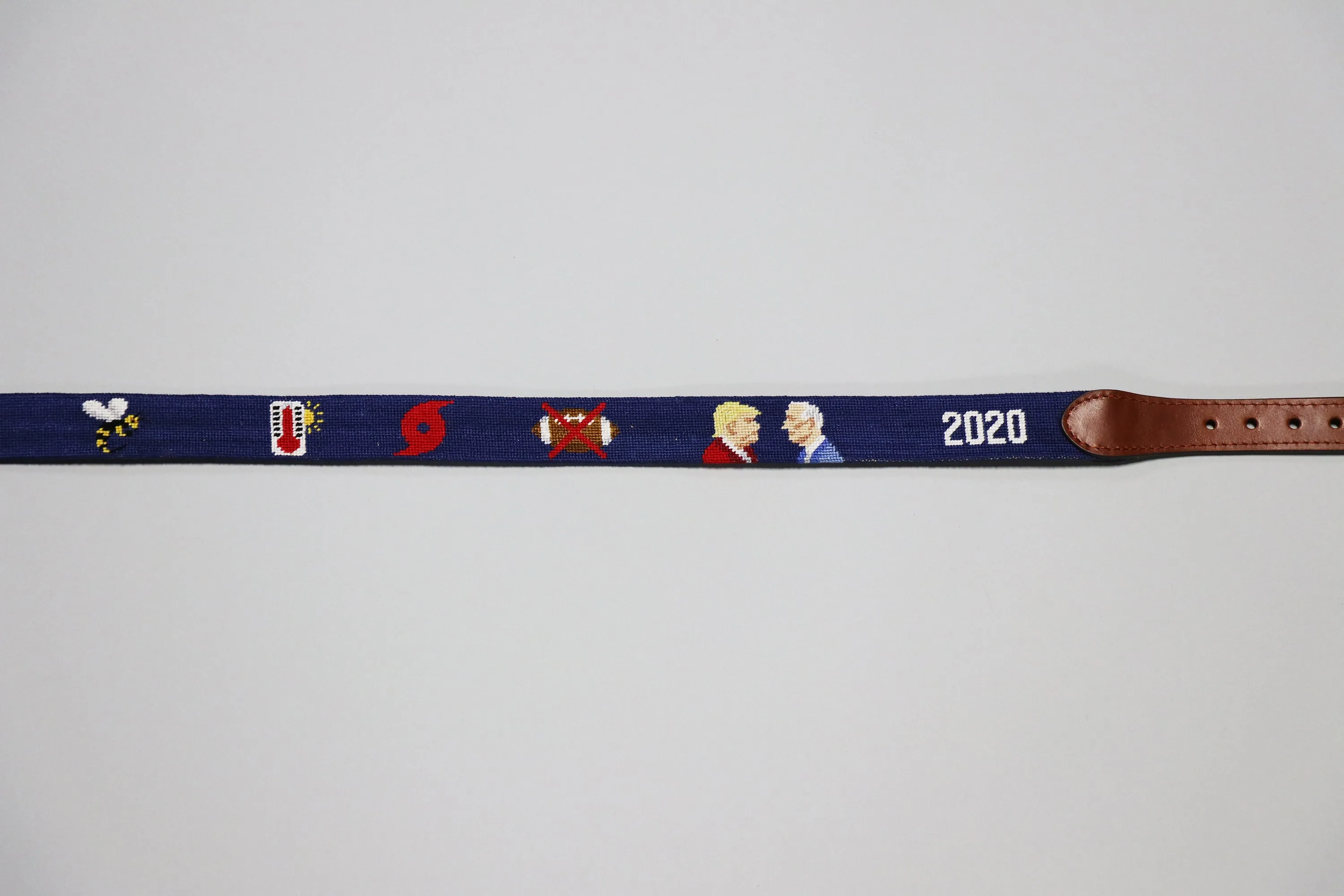2020 Life Belt Needlepoint Belt