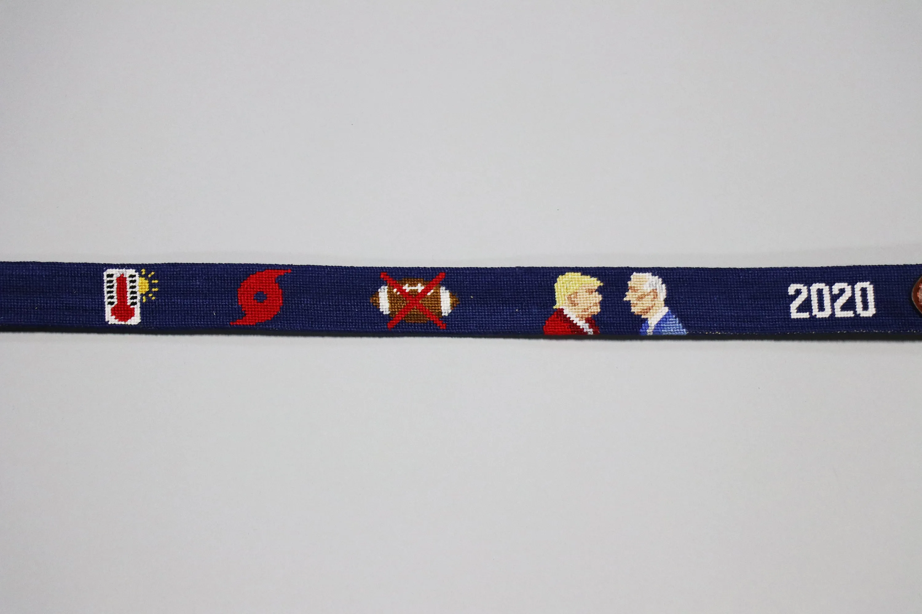 2020 Life Belt Needlepoint Belt