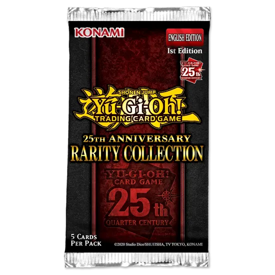 25th Anniversary Rarity Collection Booster Pack - Yu-Gi-Oh!