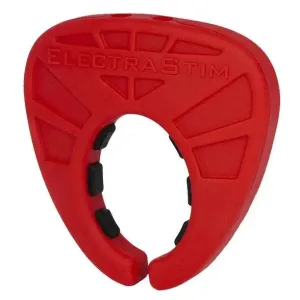 3-inch Electrastim Red Silicone Fusion Viper Bipolar Cock Ring
