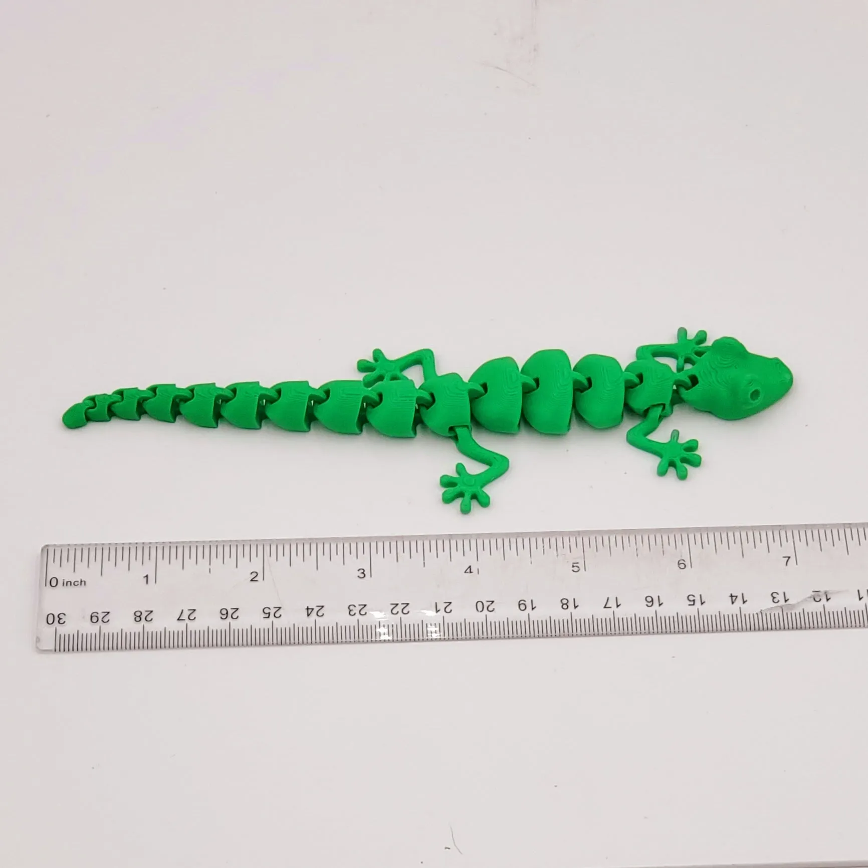 3D Printed Lizard-Green