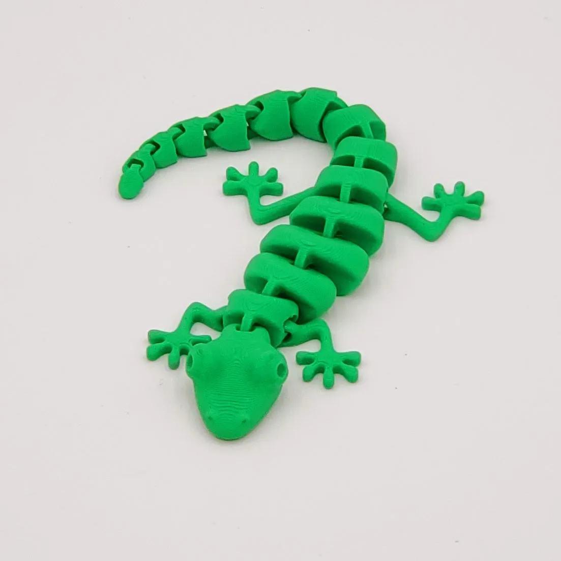 3D Printed Lizard-Green
