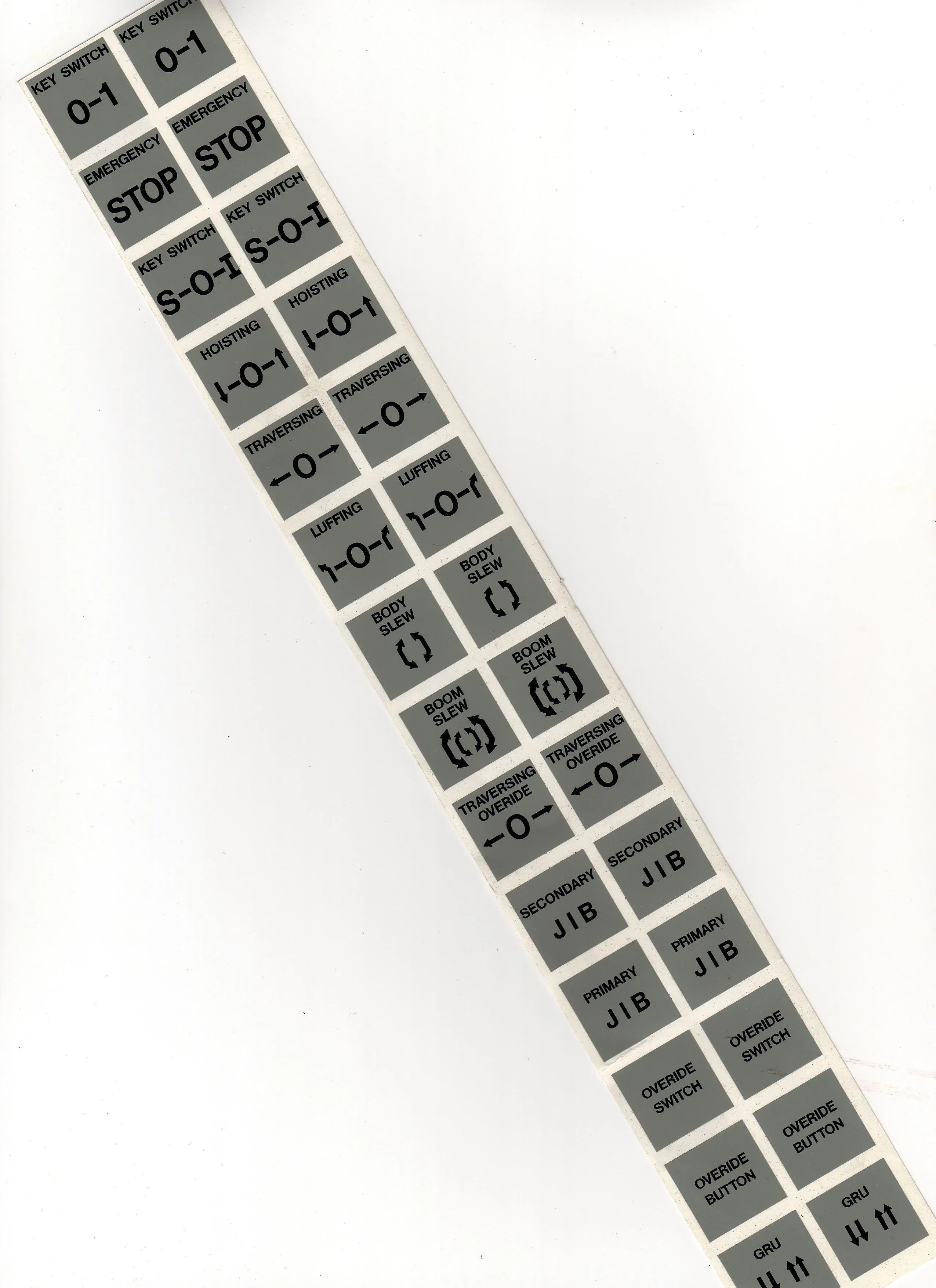 50mm Square Printed Labels
