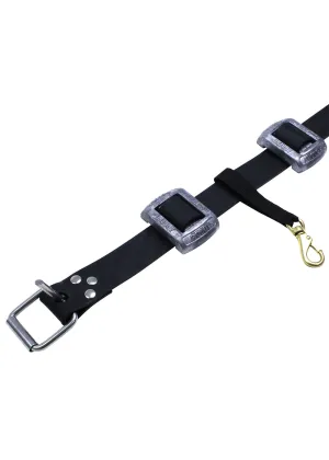 Adreno Spearfishing Weight Belt Pack w/ Brass Clip & Lanyard - Combo