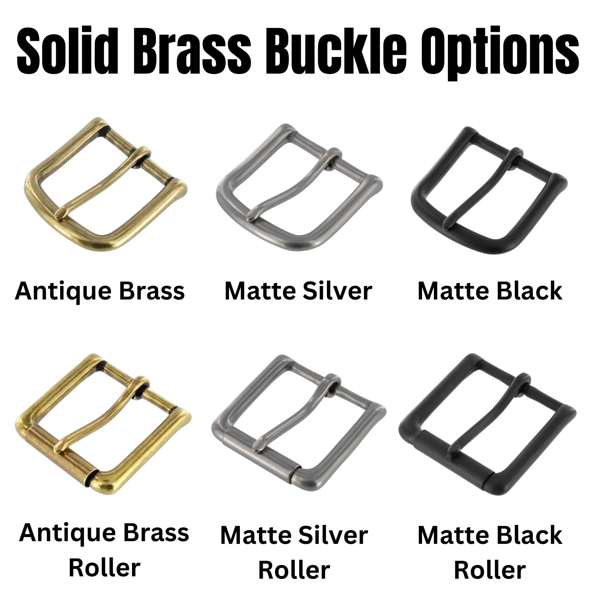 Adventure Leather Belt - Blackout