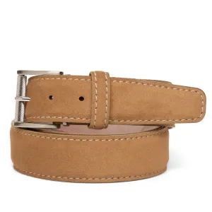 Alcantara Custom Belt in Taupe
