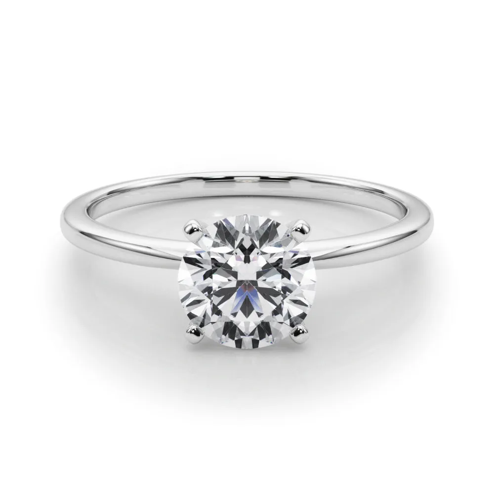 Angelica Round Solitaire Engagement Ring