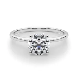 Angelica Round Solitaire Engagement Ring