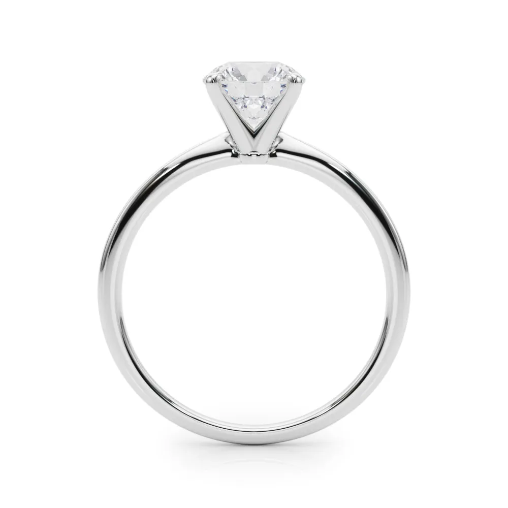 Angelica Round Solitaire Engagement Ring