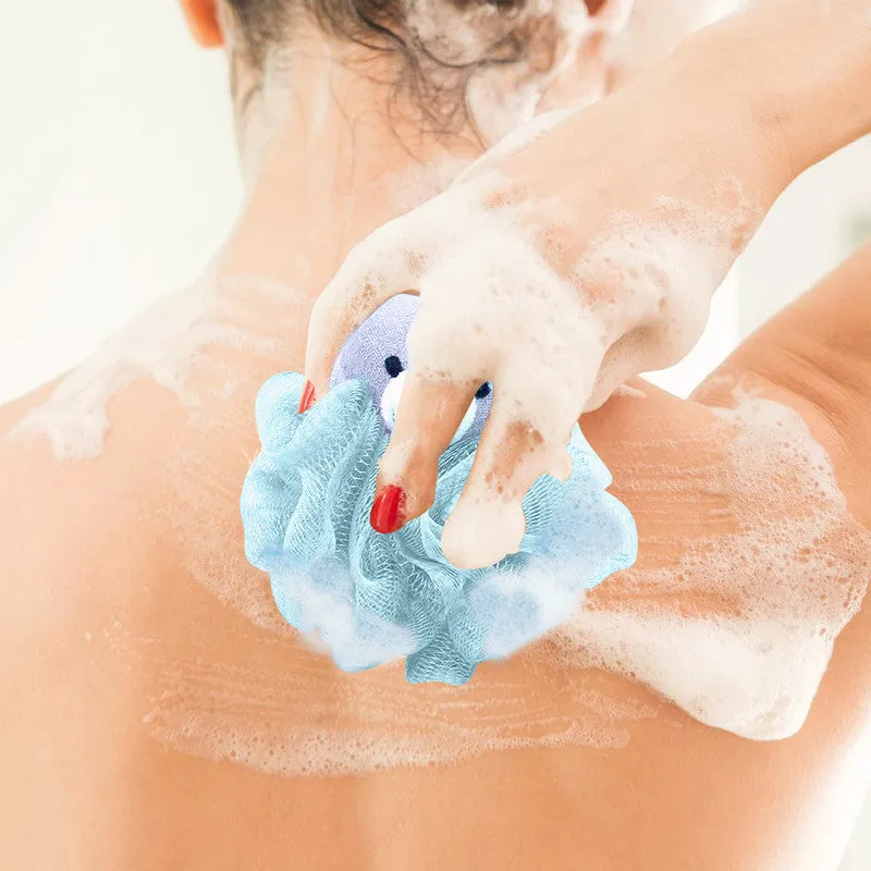Animal Face Loofah Exfoliator Sponge - Set of 2