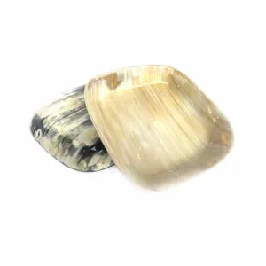 Ankole Horn Square Dish