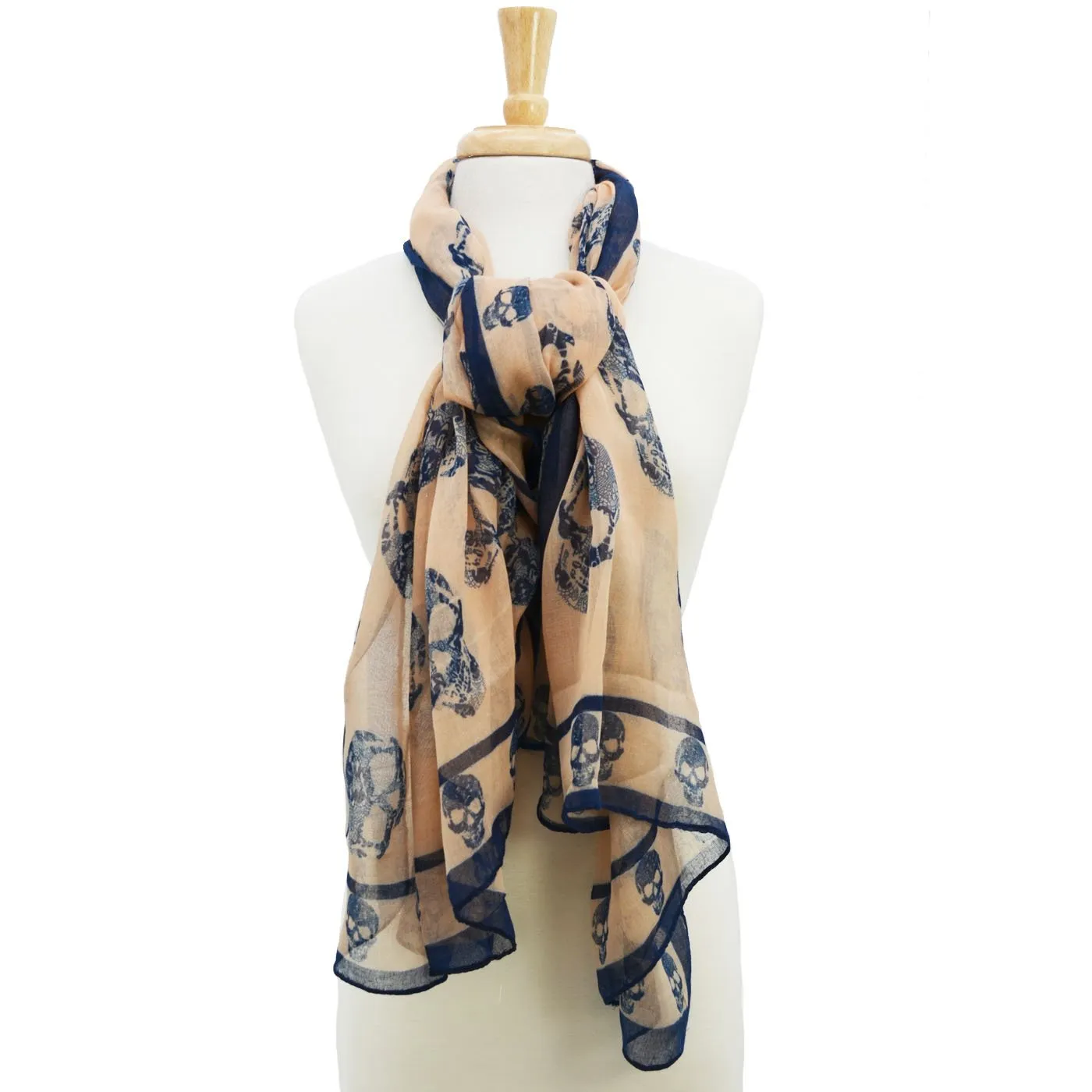 Aria Skull Print Scarf