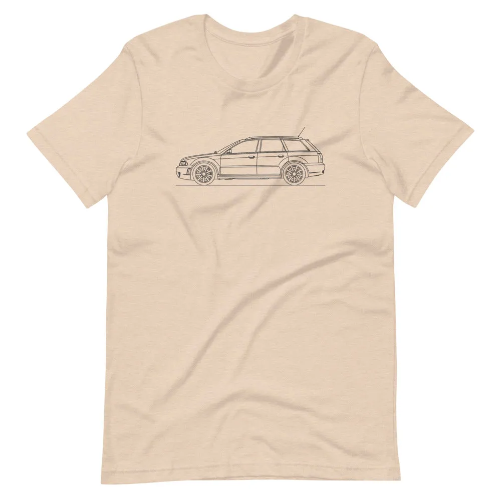 Audi B5 RS4 Avant silhouette T-shirt
