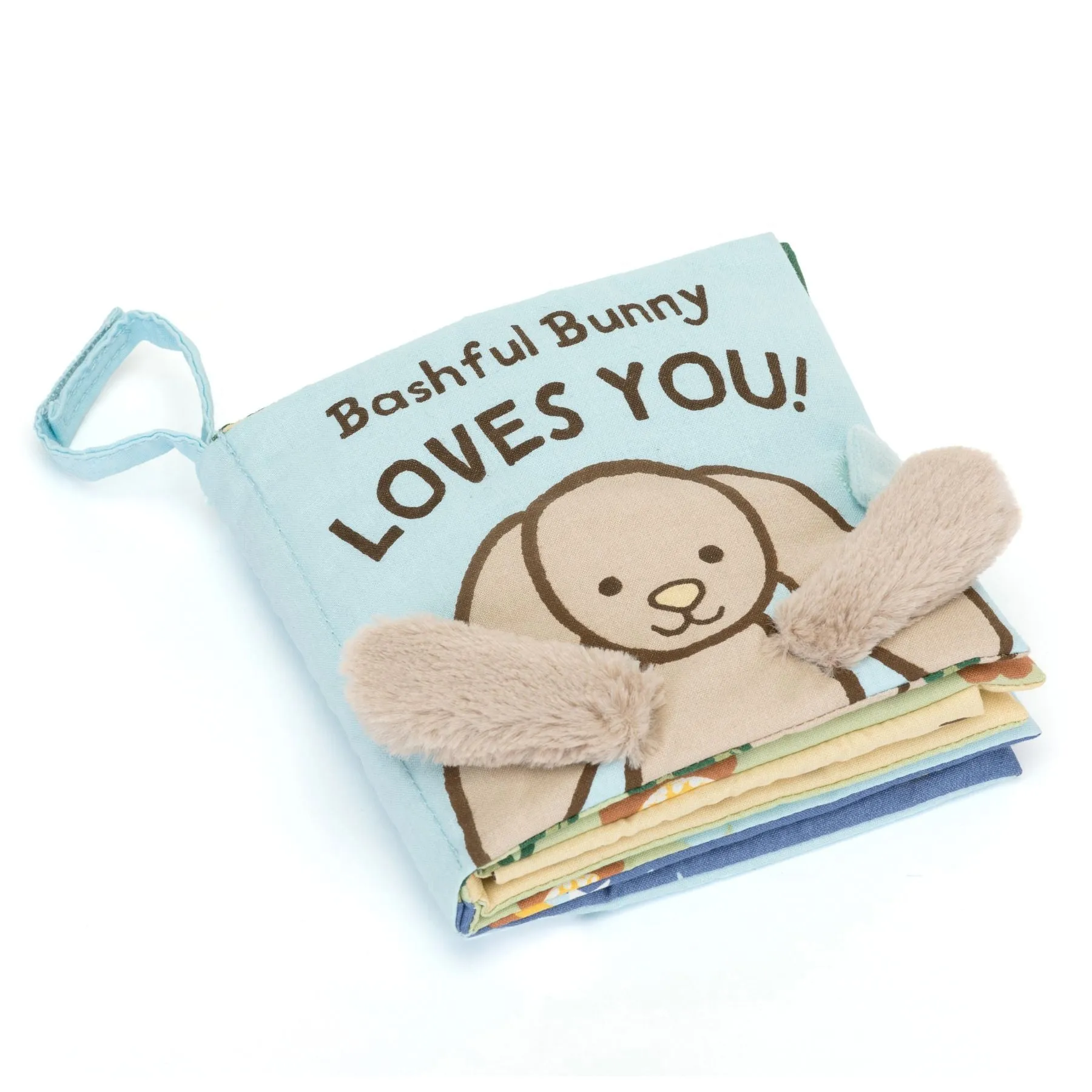 Bashful Bunny Loves You Fabric Book