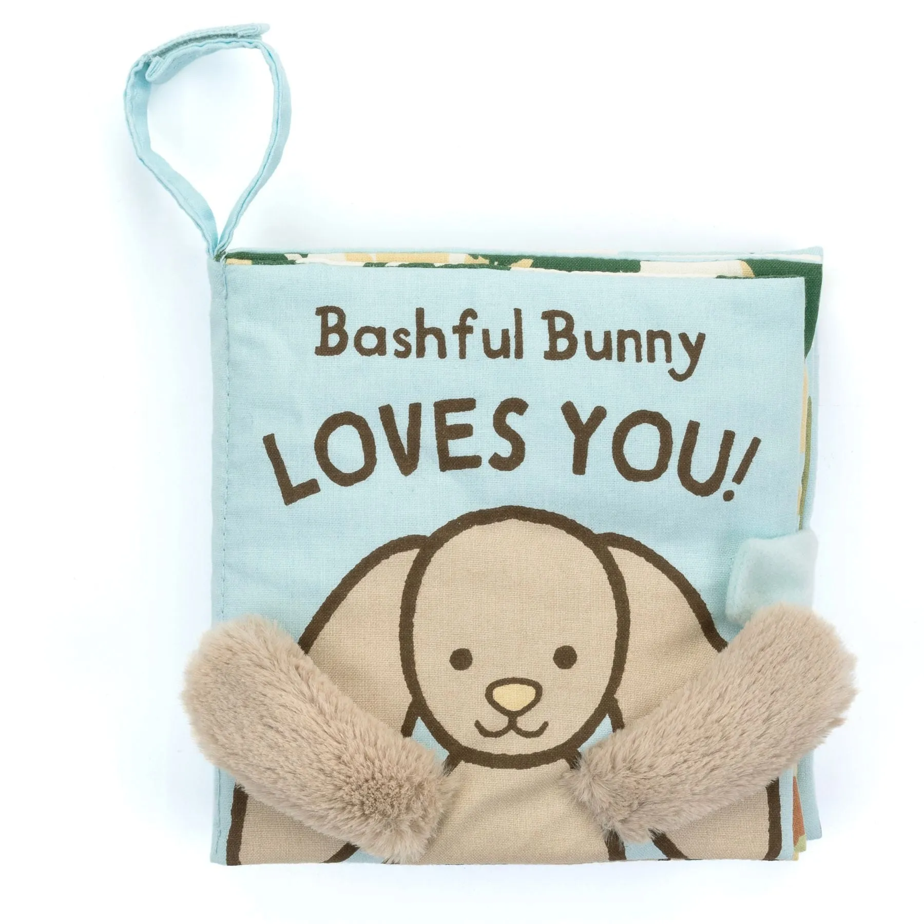 Bashful Bunny Loves You Fabric Book