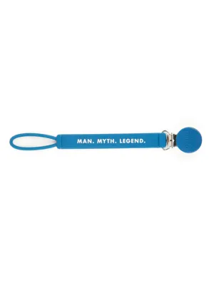 Bella Tunno Pacifier Clip - Man Myth Legend