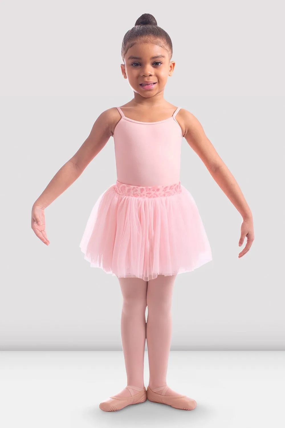 Bloch CL6521 Girls Ebonie Animal Print Band Tutu Skirt