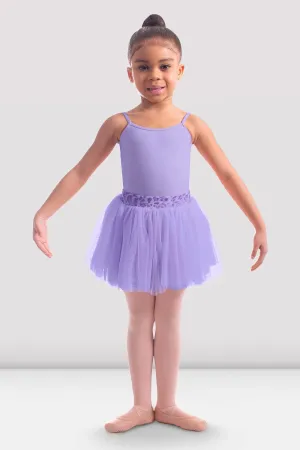 Bloch CL6521 Girls Ebonie Animal Print Band Tutu Skirt
