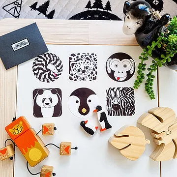 Block Sensory Decal Stickers | Animal Theme