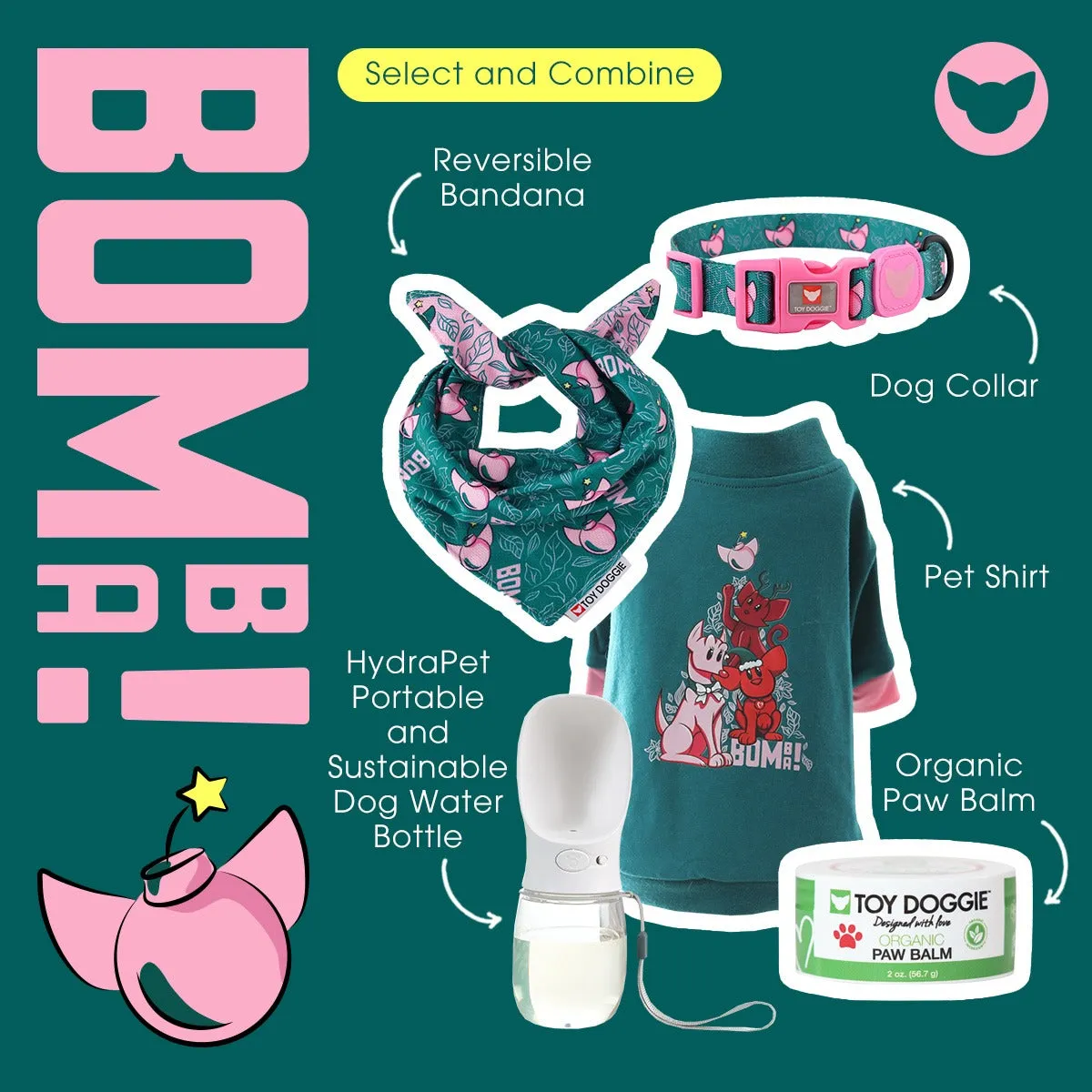 Bomba! Nylon Dog Collar | Bomba Collection