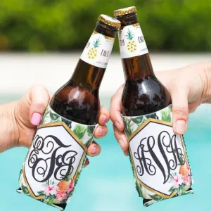 Bridal Party Tropical Drink Koozies