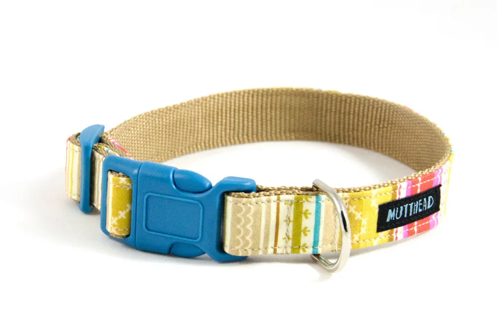 Buckle Dog Collar in Leche