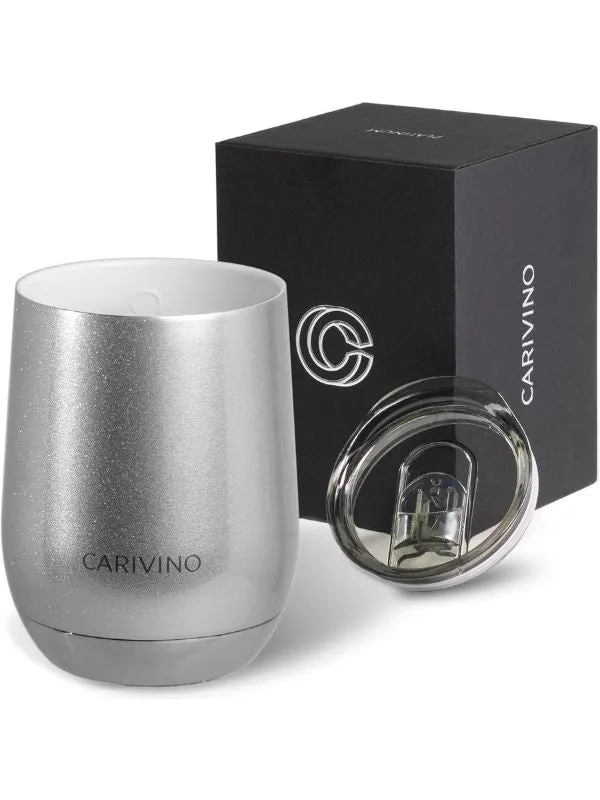 Carivino Luxury Wine Tumbler Platinum