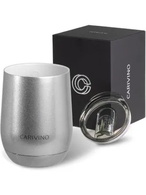 Carivino Luxury Wine Tumbler Platinum