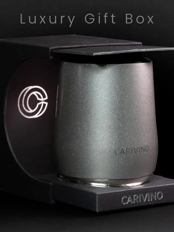 Carivino Luxury Wine Tumbler Platinum