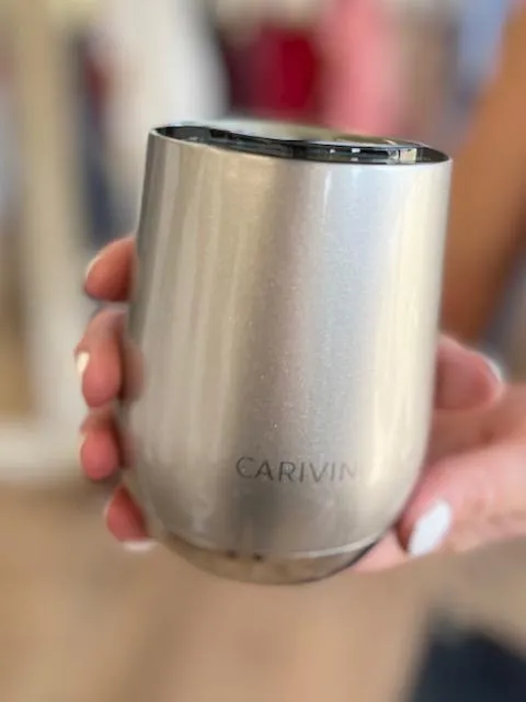 Carivino Luxury Wine Tumbler Platinum