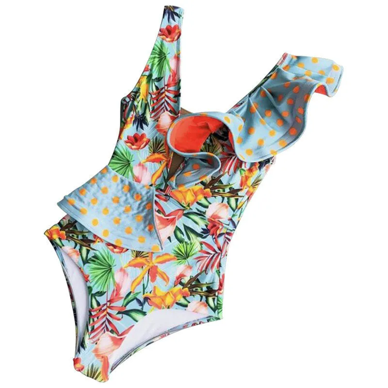 Carmen Ruffle One Piece