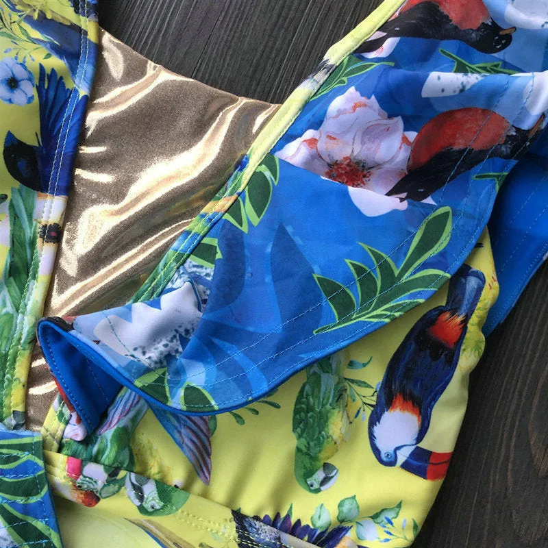 Carmen Ruffle One Piece
