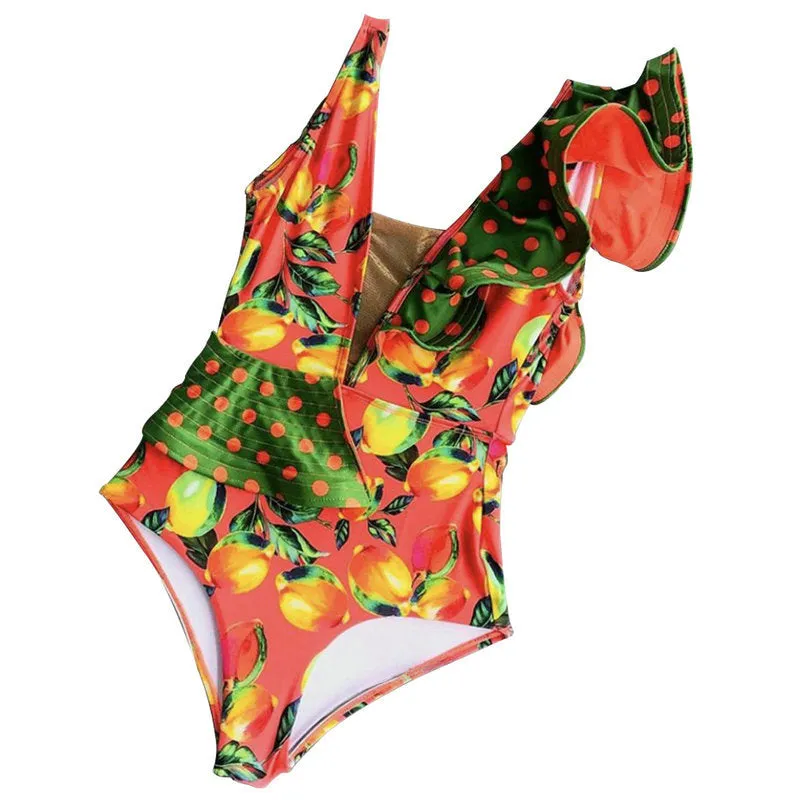 Carmen Ruffle One Piece
