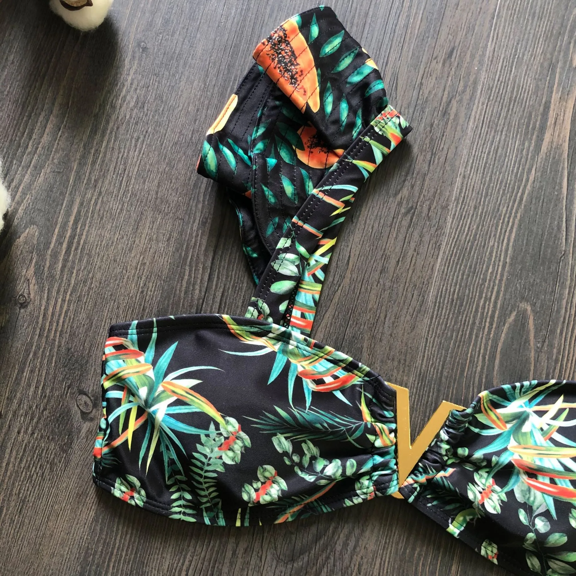 Carmen Ruffle One Piece
