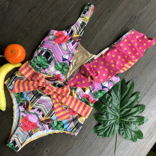 Carmen Ruffle One Piece