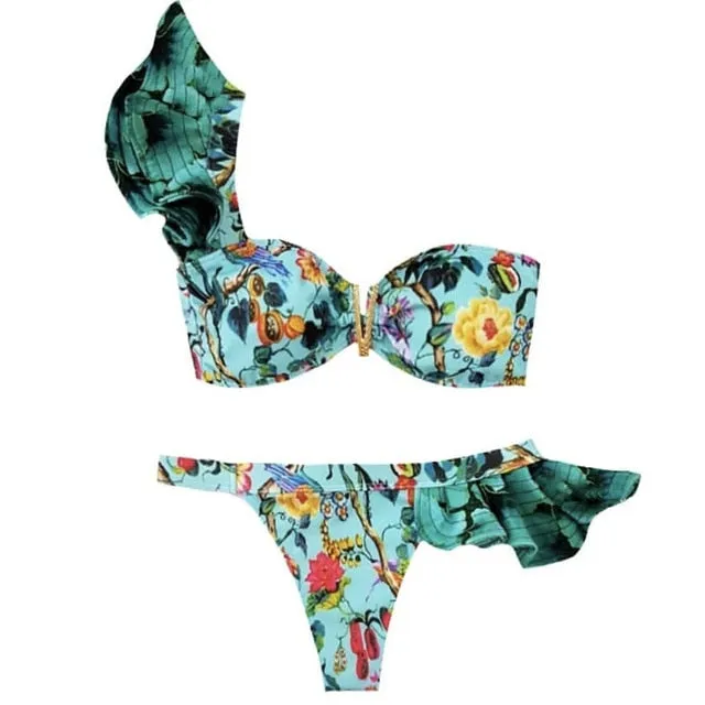 Carmen Ruffle One Piece