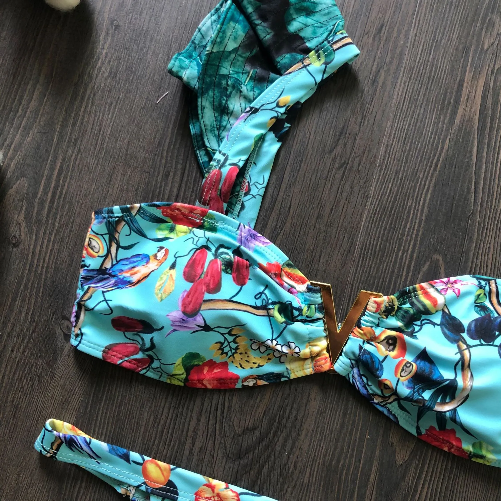 Carmen Ruffle One Piece