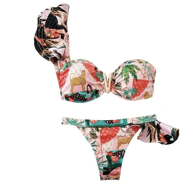 Carmen Ruffle One Piece