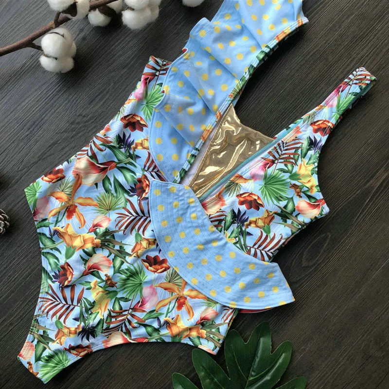 Carmen Ruffle One Piece