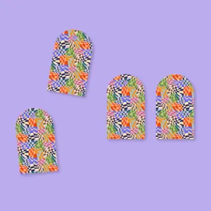 Cheer Ups - Trippy Check Arches