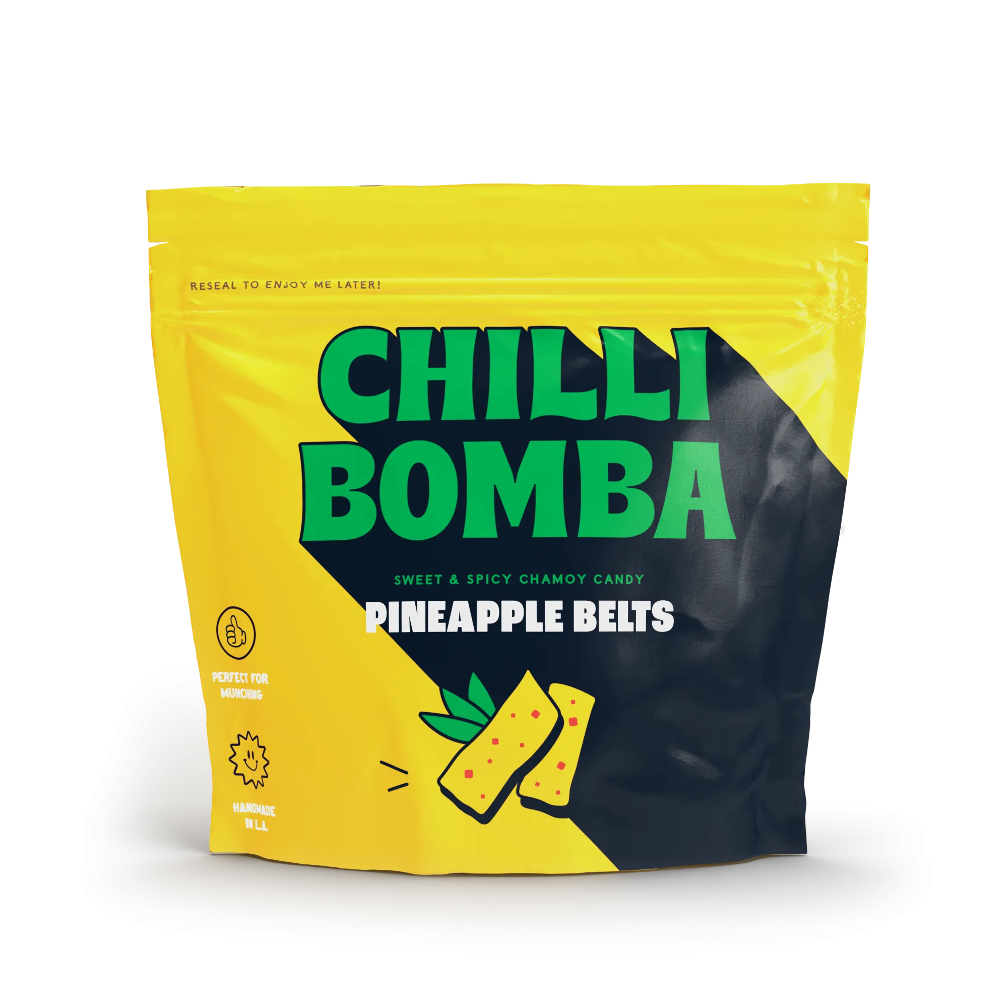 Chilli Bomba Pineapple Belts Munchies - 8oz