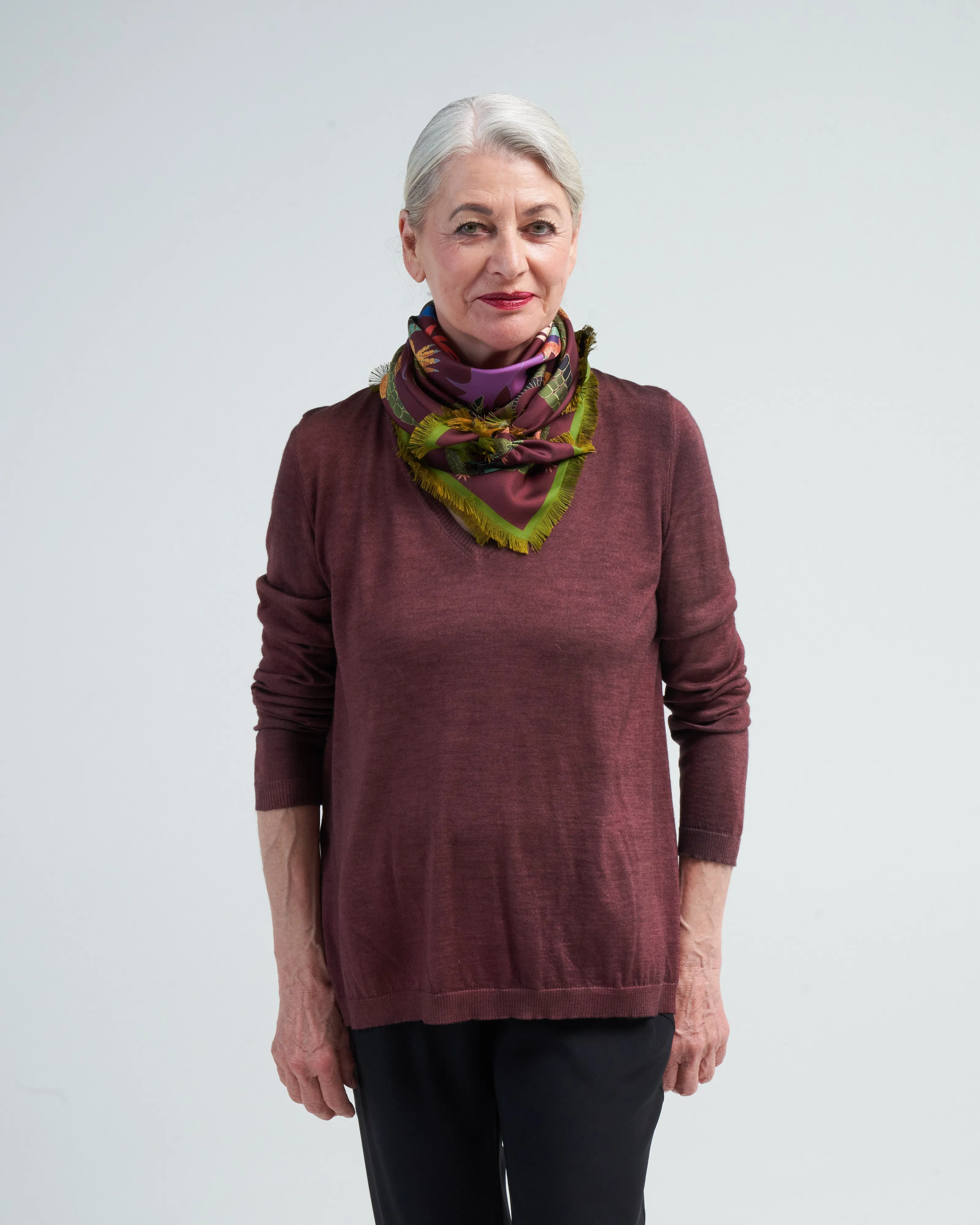 cialda st twin scarf - crocodile